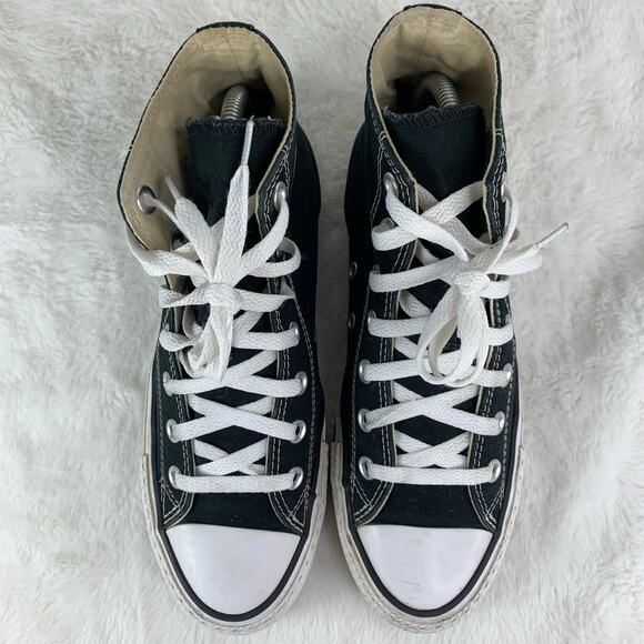 Converse Chuck Taylor All Star High Top Sneakers Women’s Size 8 Black - Picture 7 of 8